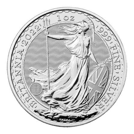Britannia 1 oz Silver Coin (2022)